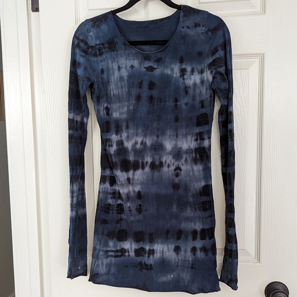 Hard Tail Tops - Hardtail long sleeve skinny tee yoga tunic